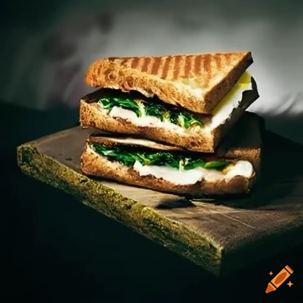 mouthwatering Panini sandwich