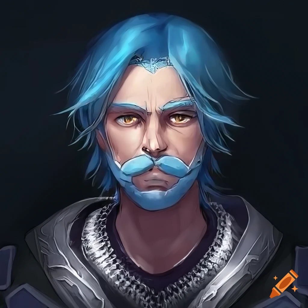 Mustache anime guy | Human male, Character design male, Character  inspiration