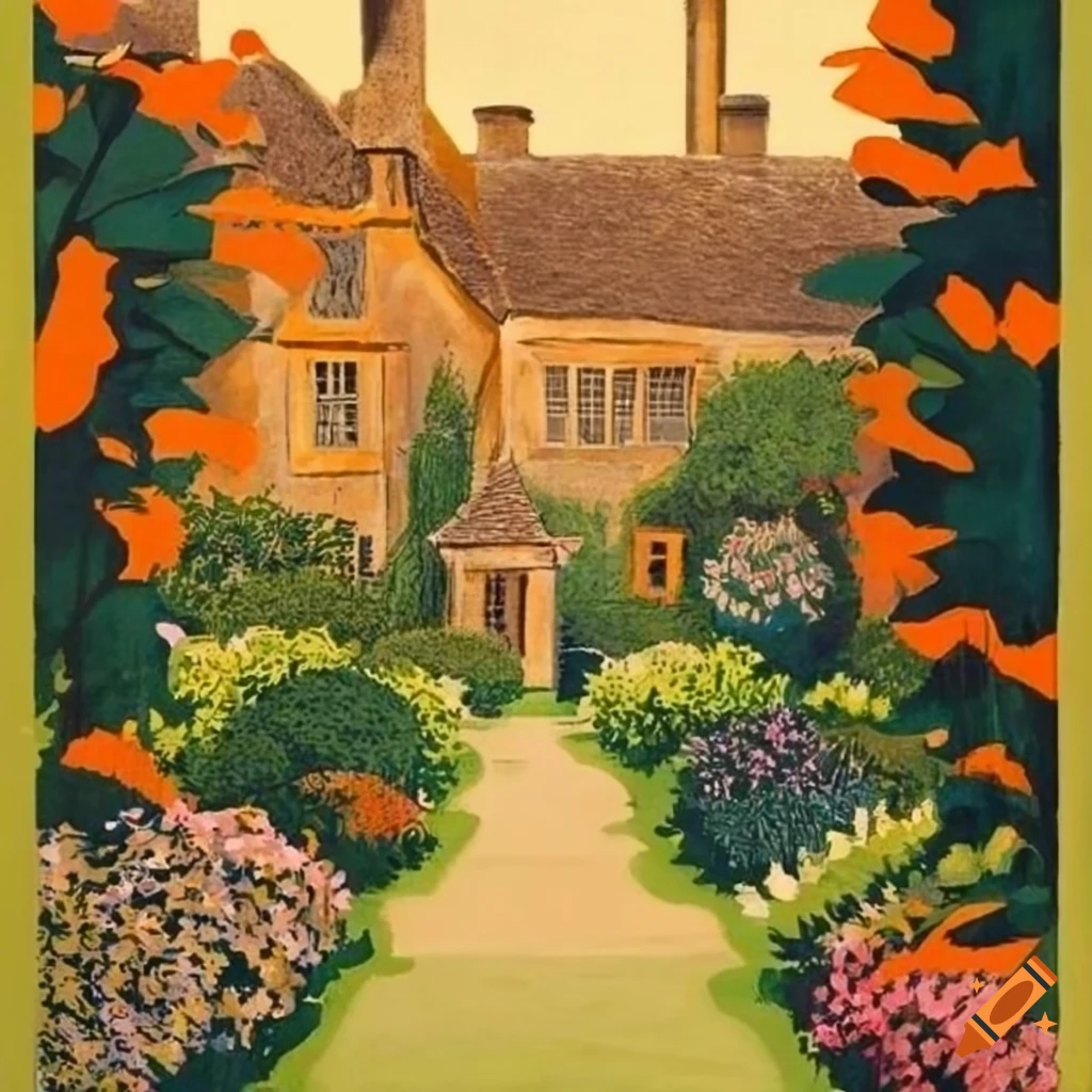 The Cotswolds Map Vintage Travel Poster Poster By Nic vrogue.co