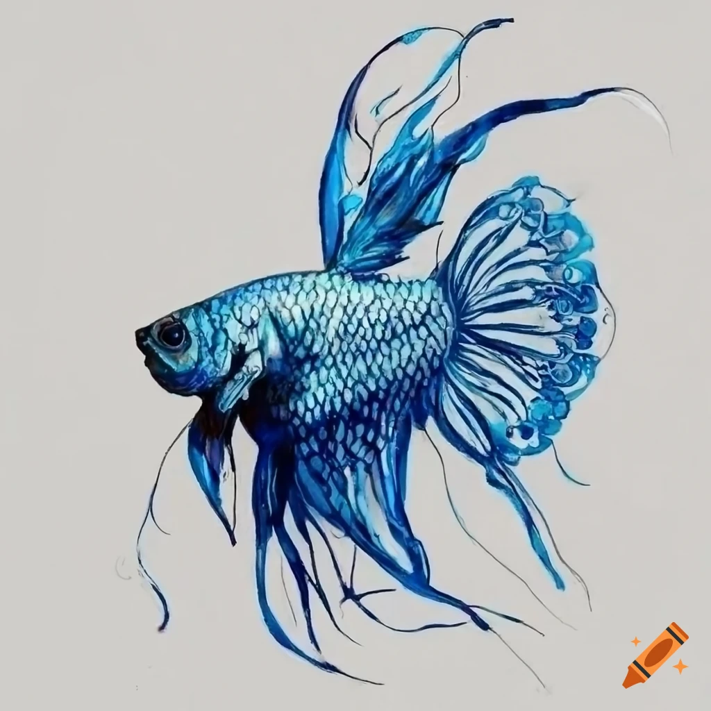 Betta Fish Coloring Pages - Best Coloring Pages For Kids | Fish coloring  page, Fish drawings, Animal coloring pages