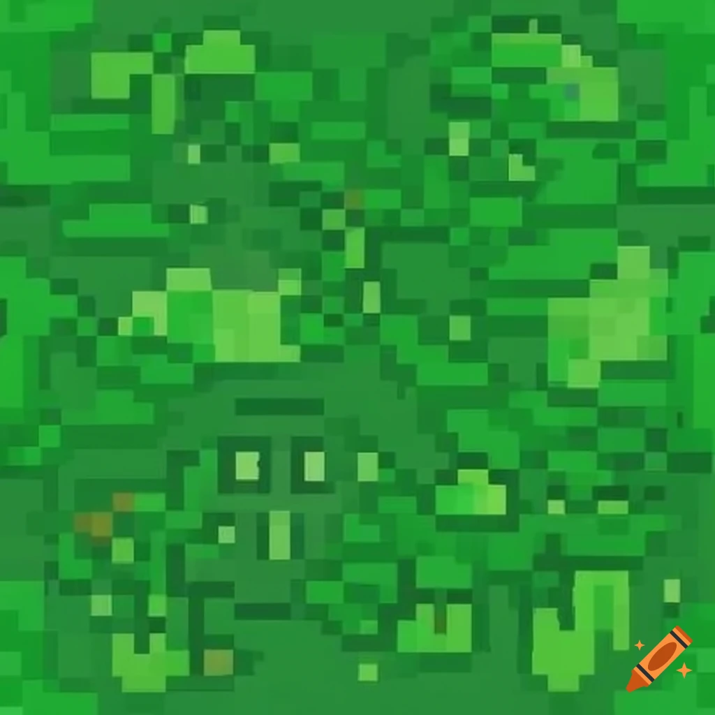 pixel art of green ground