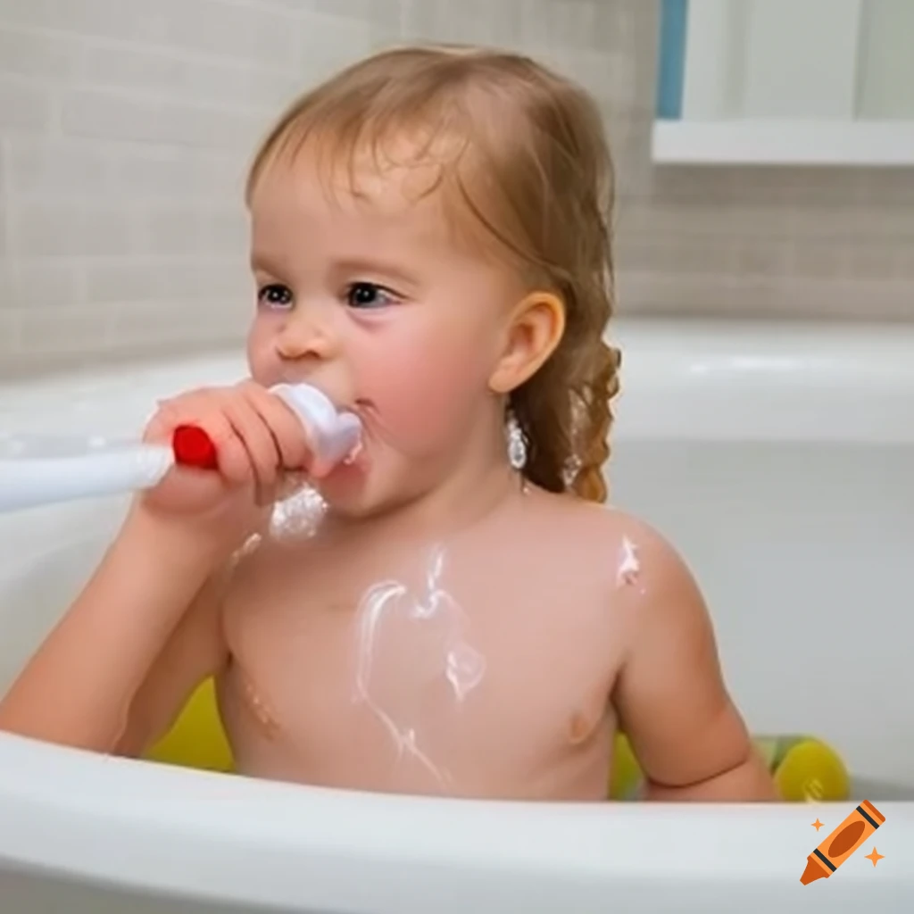girl with blonde pigtails enjoying a popcicle