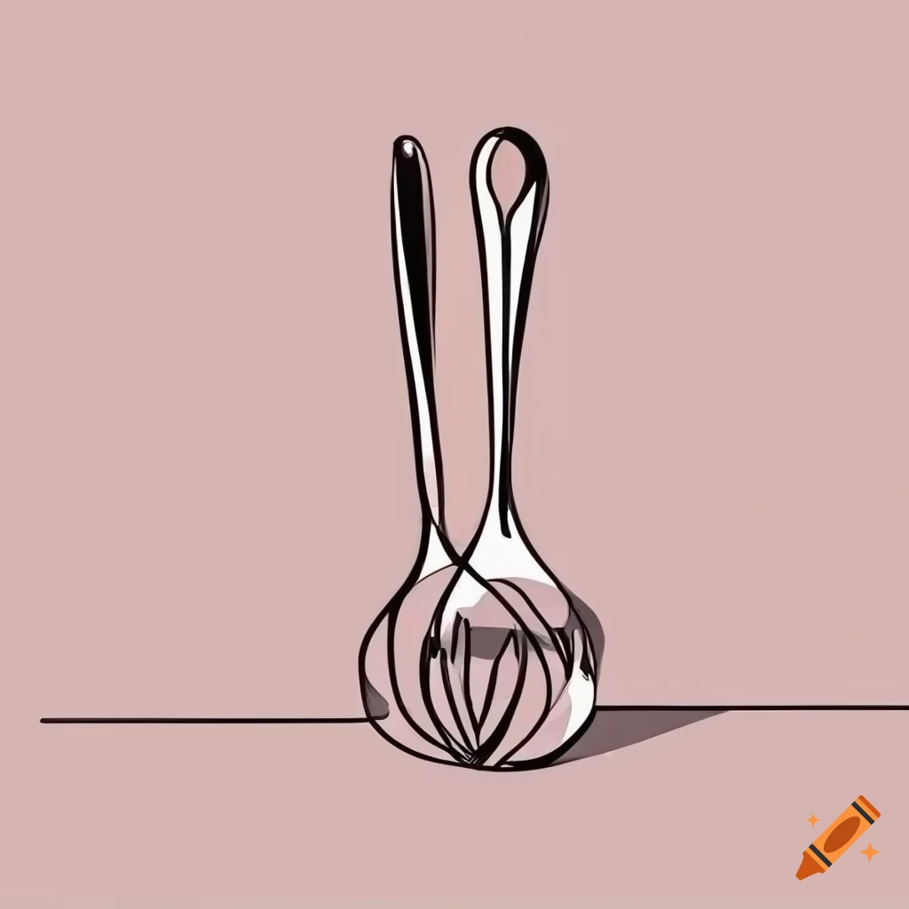 Kitchen utensils in a color sketch style Stock Illustration by ©Sabelskaya  #114244588