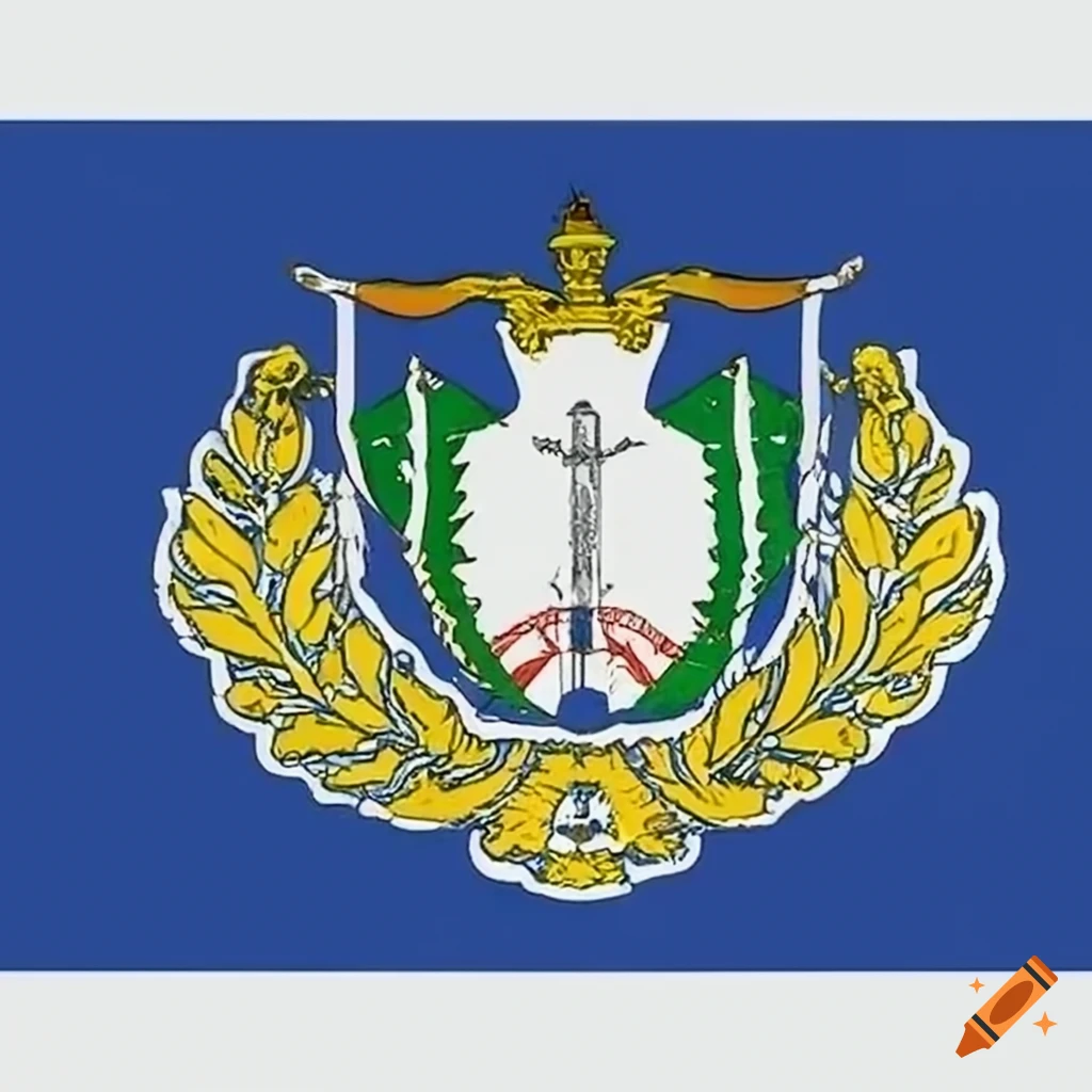 Us virgin islands flag on Craiyon