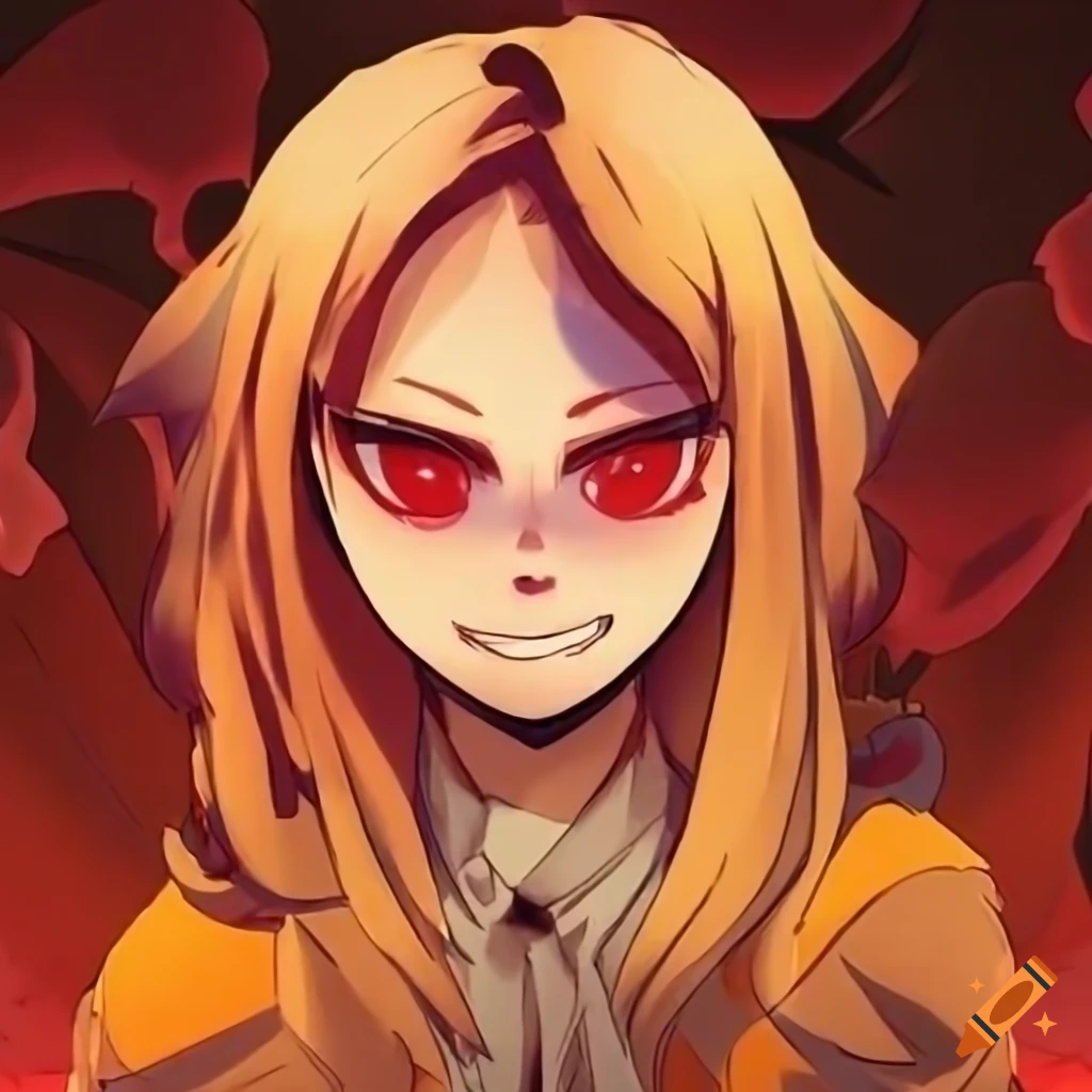 Illustration of a pumpkinthemed bnha original character on Craiyon