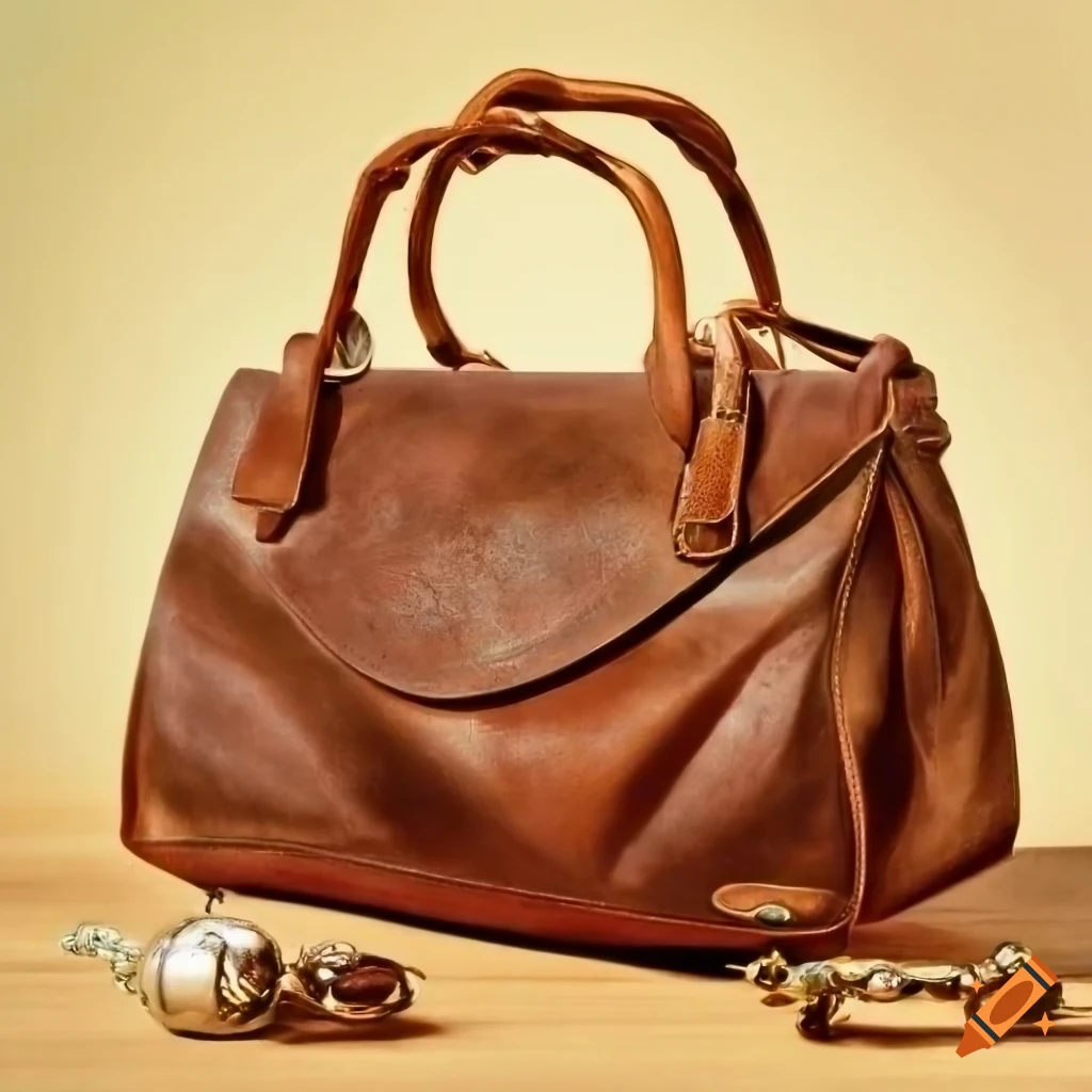 How To Refurbish A Vintage Leather Bag - YouTube