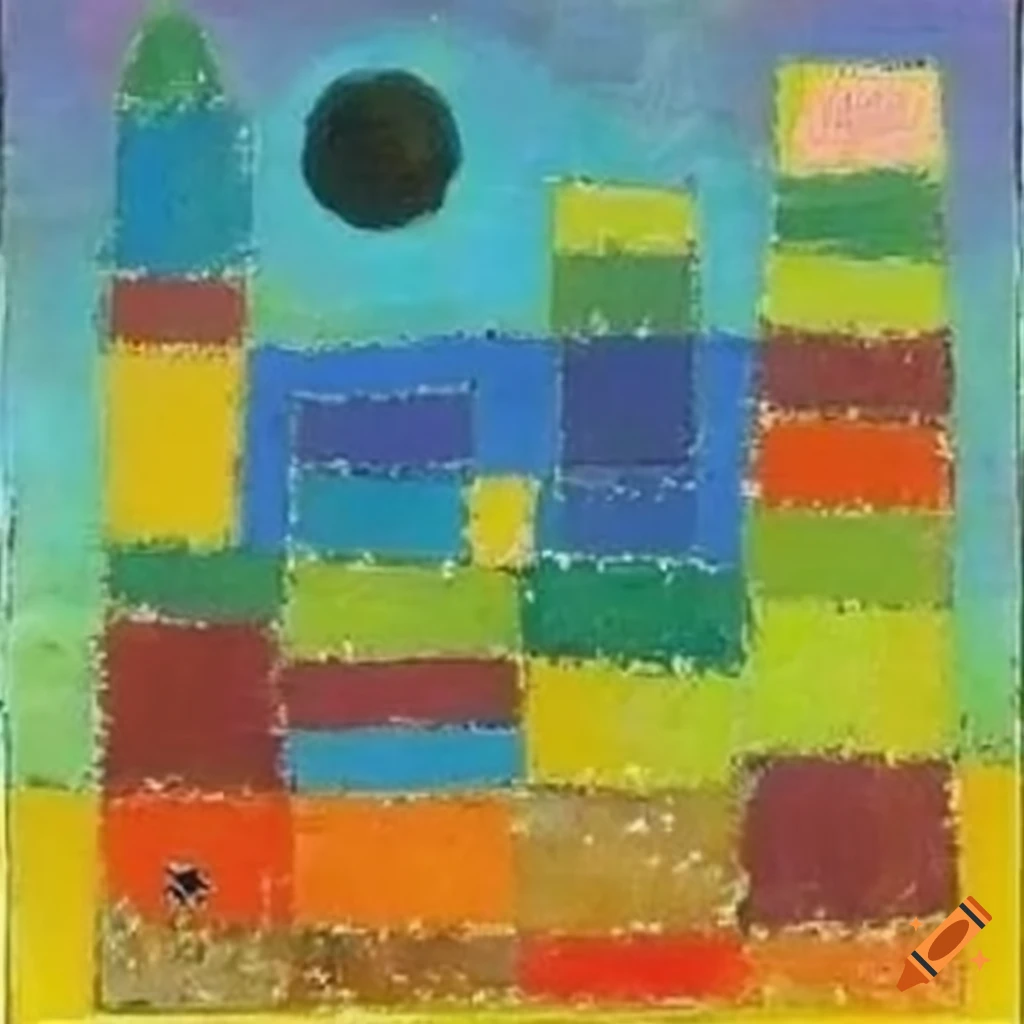 Oil painting by paul klee on Craiyon