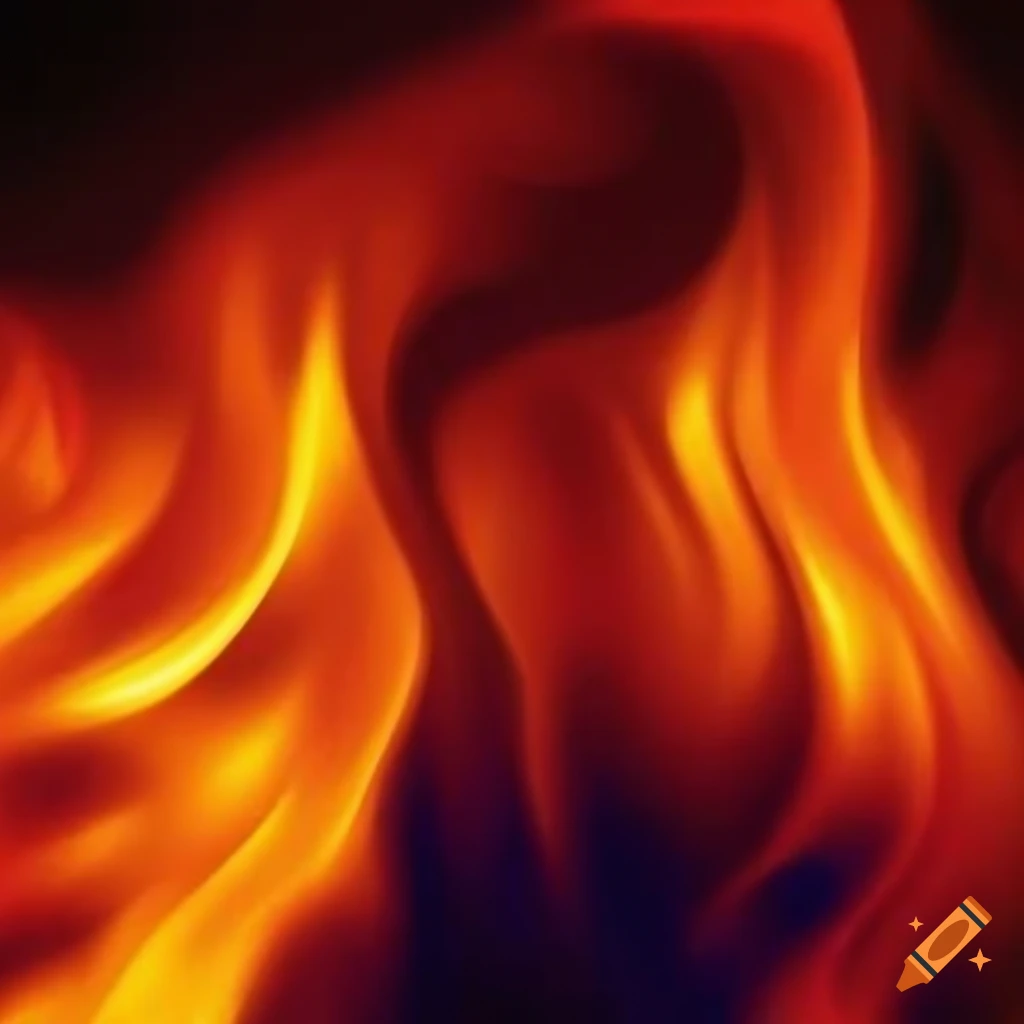 colorful background with fiery elements