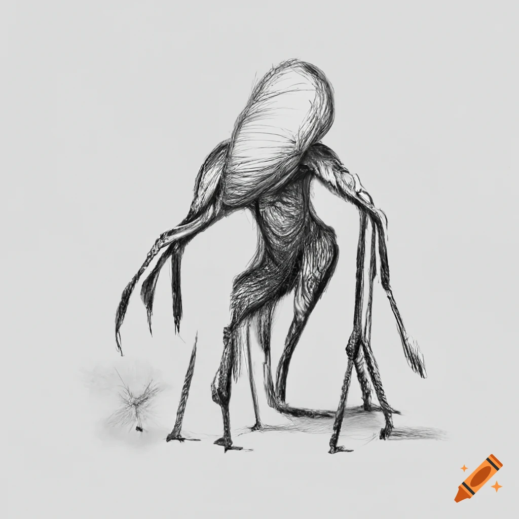 surreal-ink-and-pencil-drawing-of-disapproving-alien-guards-inspired-by