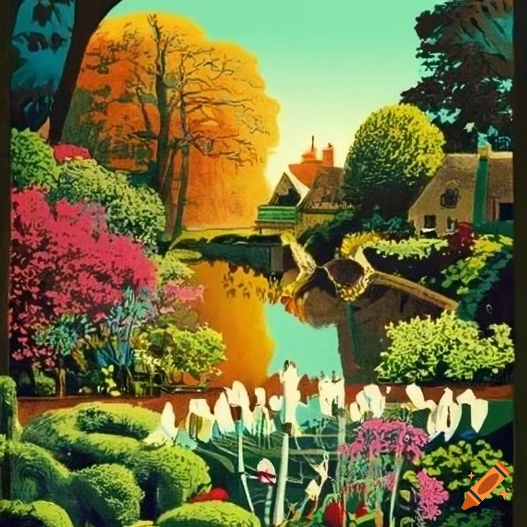 The Cotswolds Map Vintage Travel Poster Poster By Nic vrogue.co