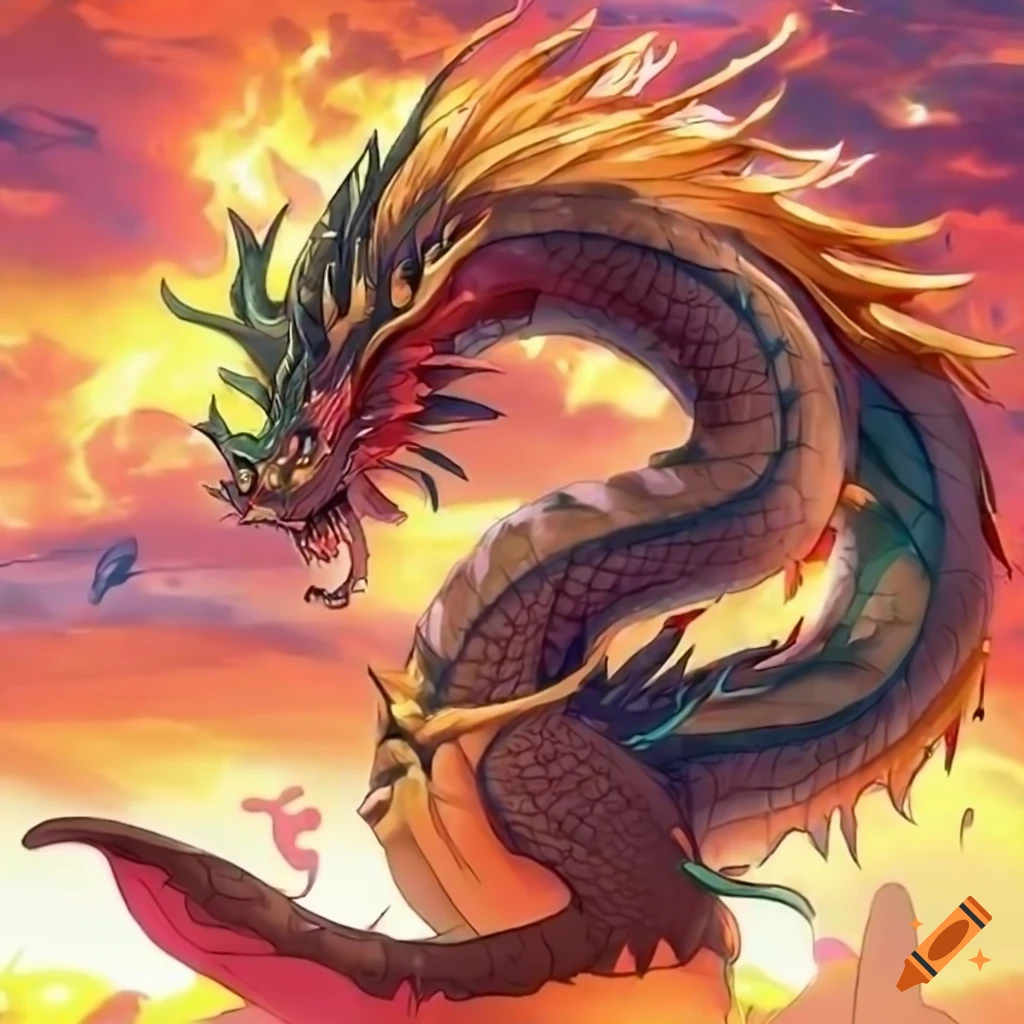 KREA - character concept art of a woman with fire dragon horns and wings |  | very anime, dragon scales, cute - fine - face, pretty face, realistic  shaded perfect face, fine