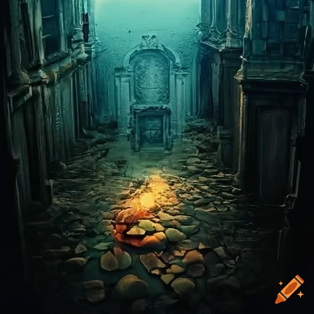 aerial view of a graveyard