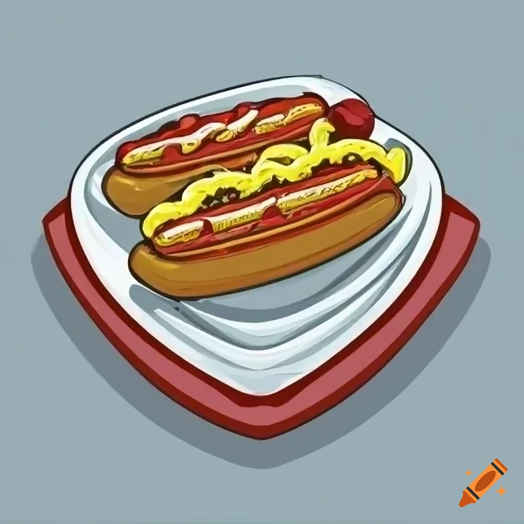 hot-dogs-with-mustard-on-a-white-plate-in-gta-san-andreas-style-on-craiyon