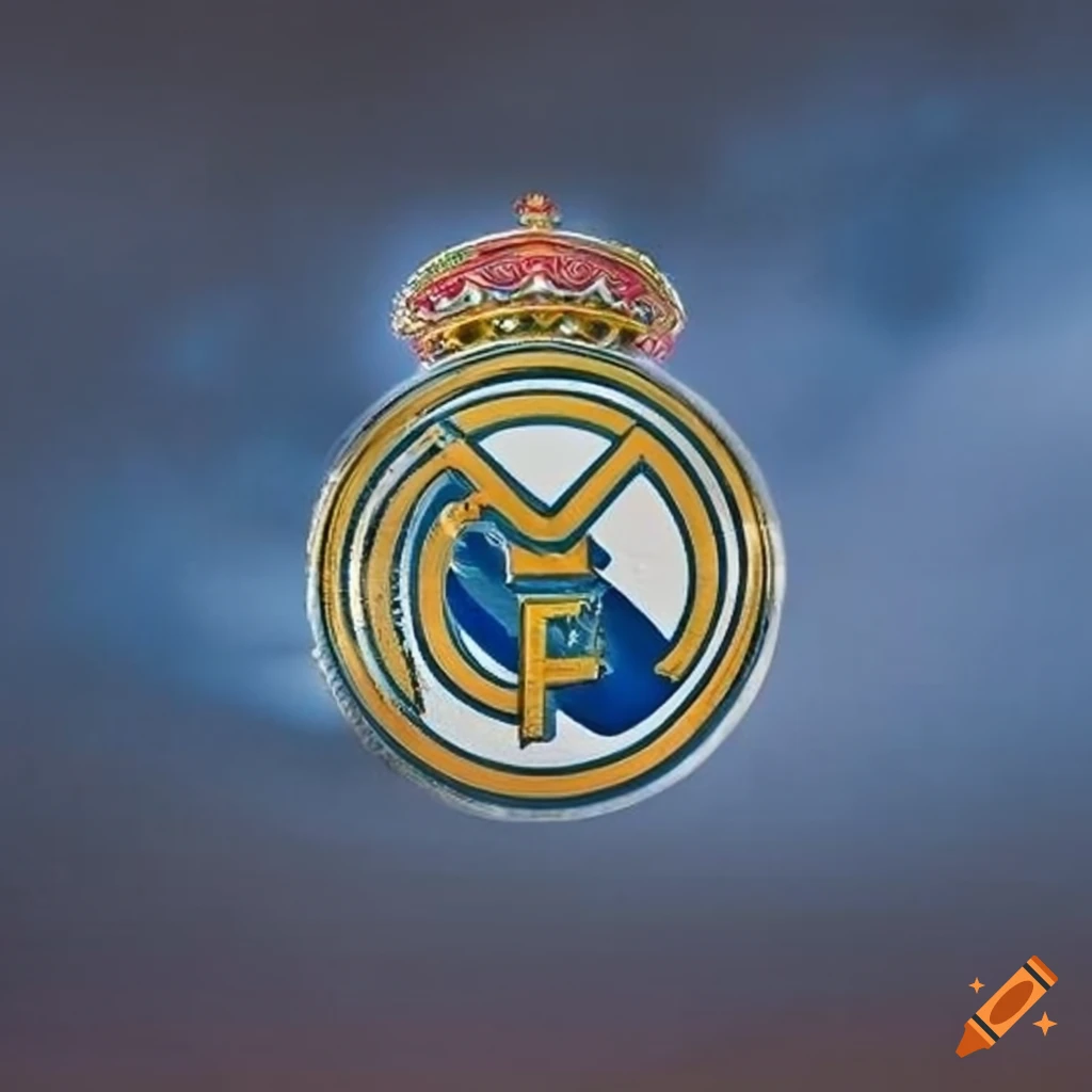 Real Madrid Crest Logo Cap - White