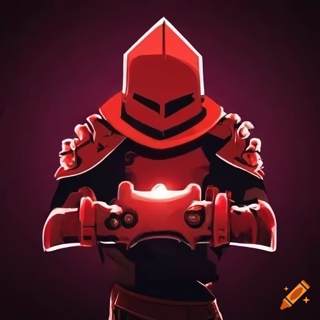 red knight logo for esports team
