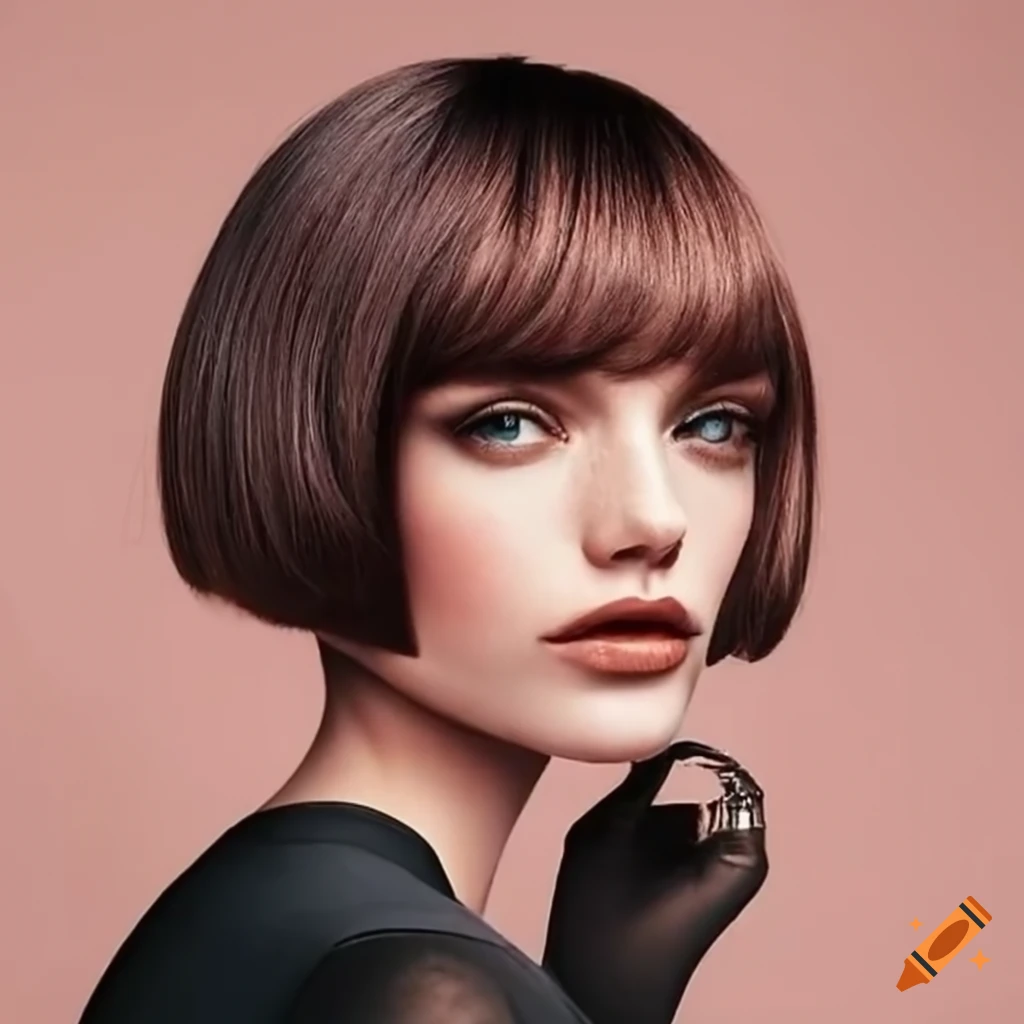 Sassy Short Hairstyles for Modern Elegance : French Bob