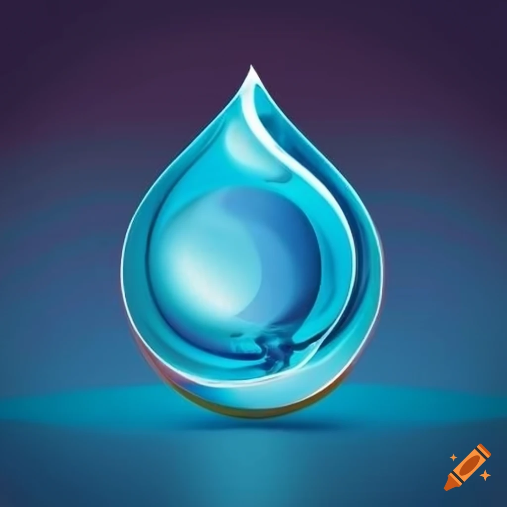 water-logo-design-on-craiyon