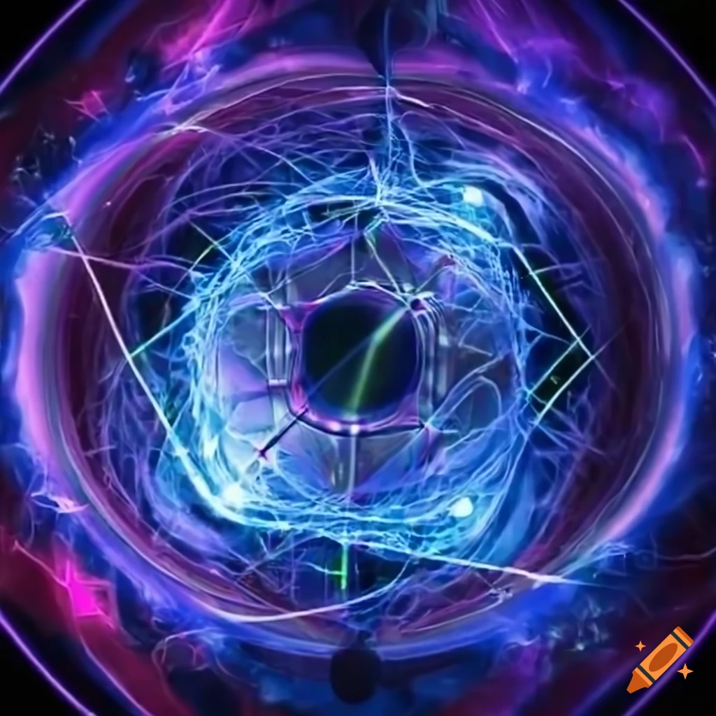 illustration of amplituhedron quantum geometry