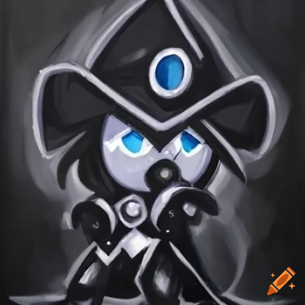 Dark magician themed male Cookie Run OC
