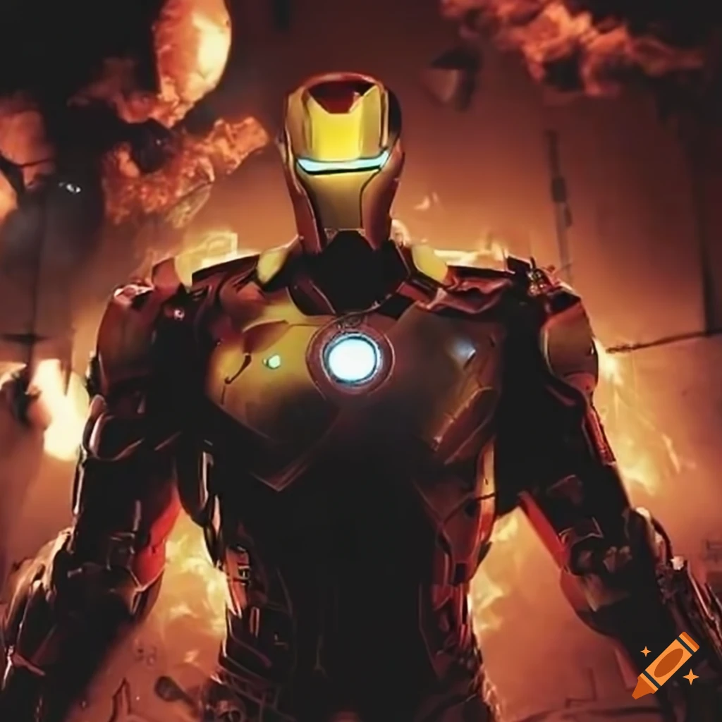 digital art of Apocalypse Iron Man