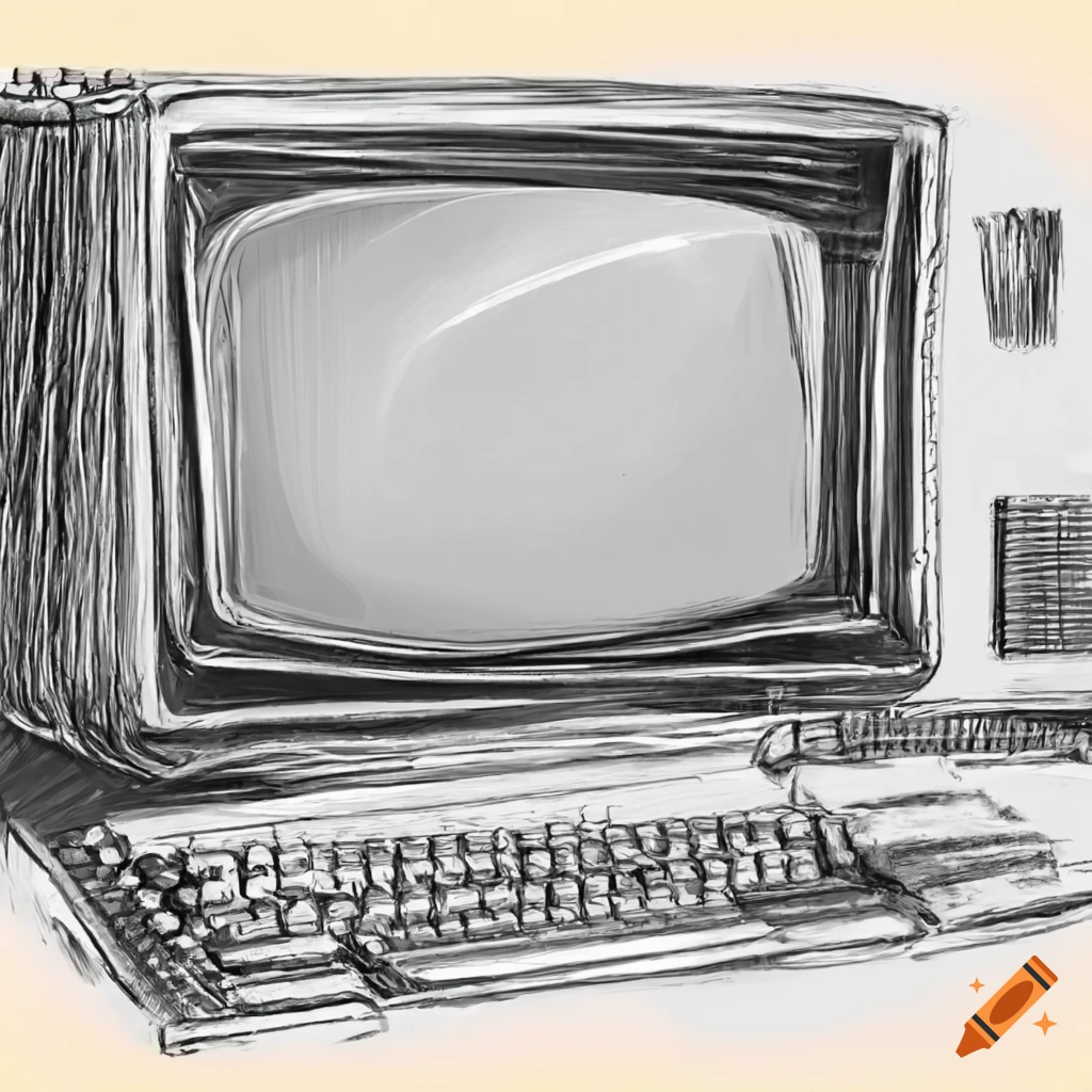 old vintage computer