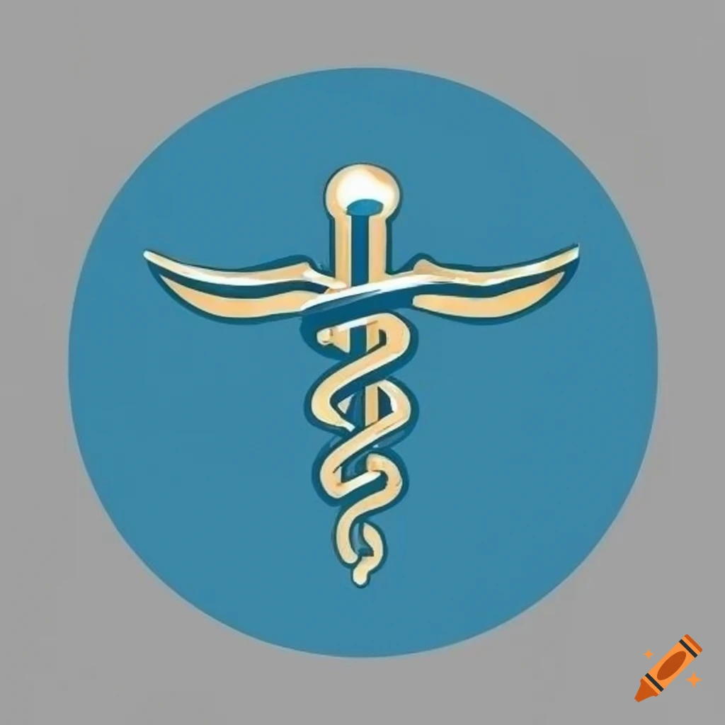 Logo of a medical symbol on Craiyon