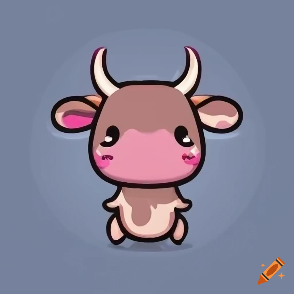 Cute Cow Logo On Craiyon 8875
