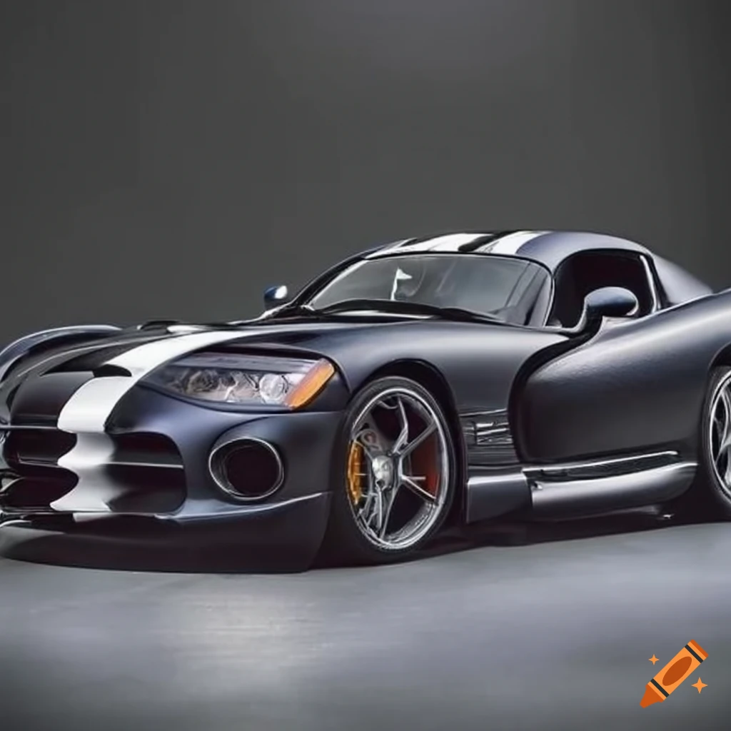 Dodge Viper V10 Sports Car On Craiyon