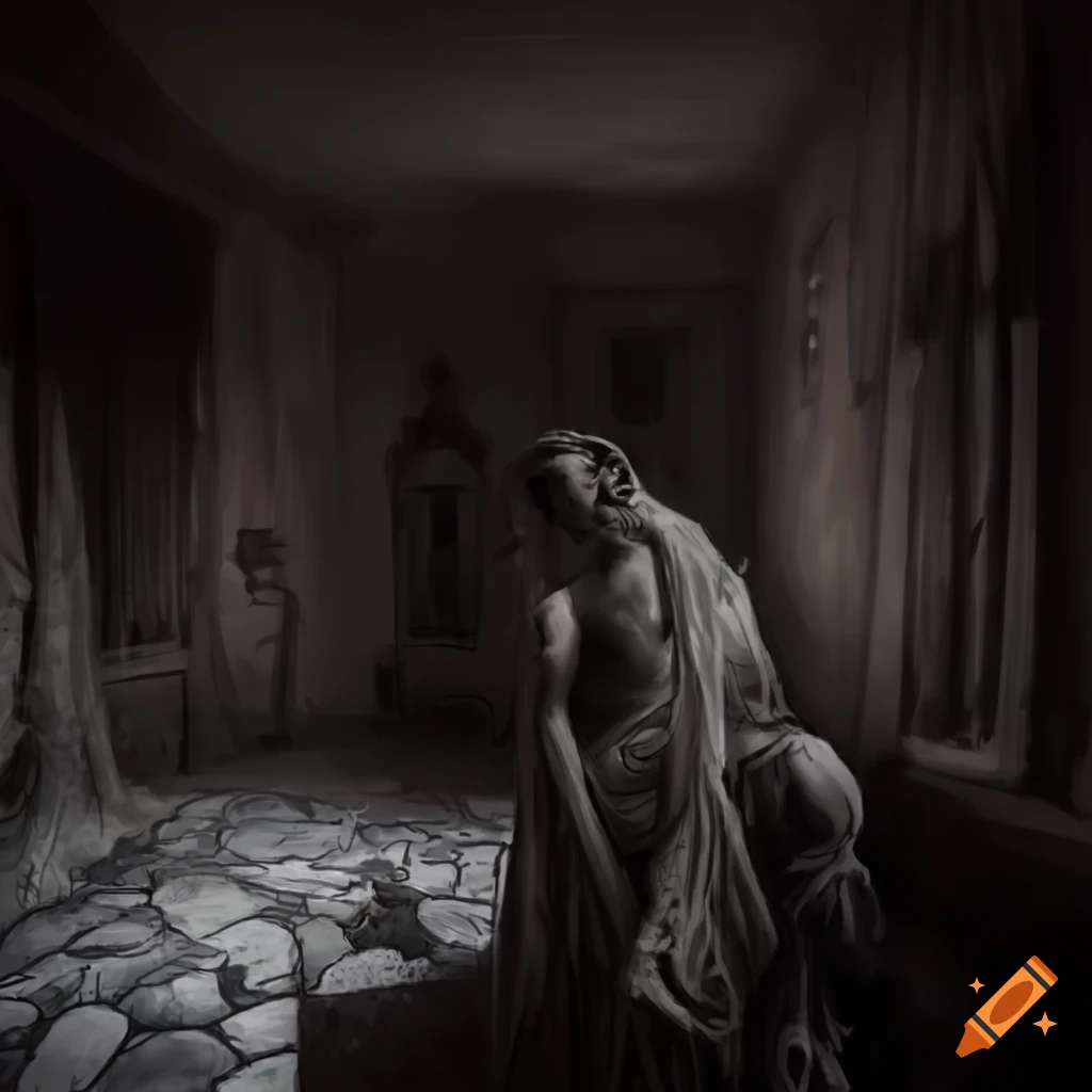 Oh Ryleh Image of cthulhu in his house at r'lyeh