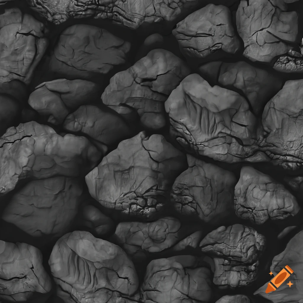 seamless grayscale rock texture