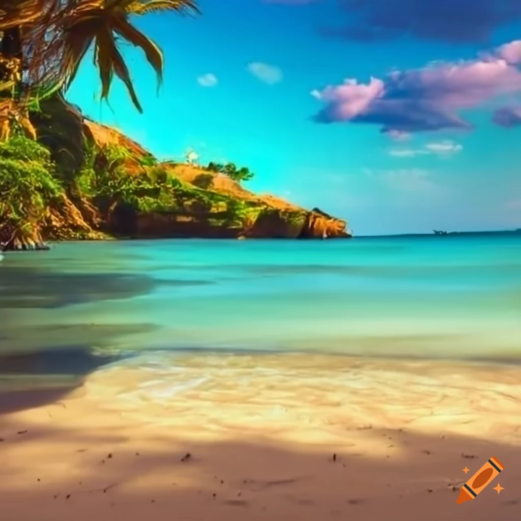 peaceful-beach-scene