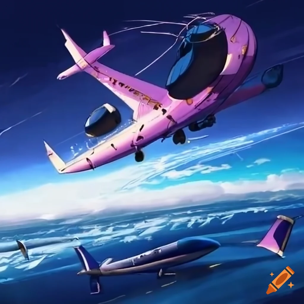 Leaving by airplane | Anime Amino
