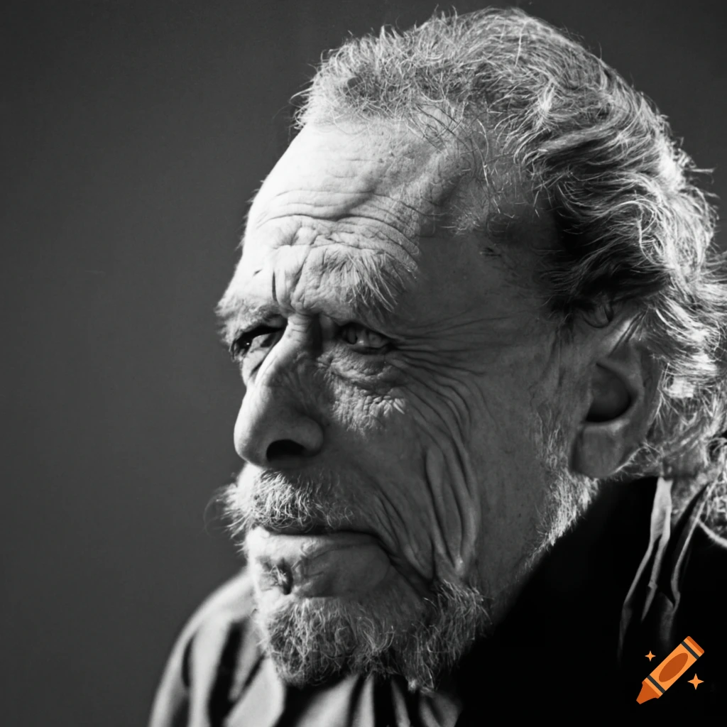 Portrait of charles bukowski on Craiyon