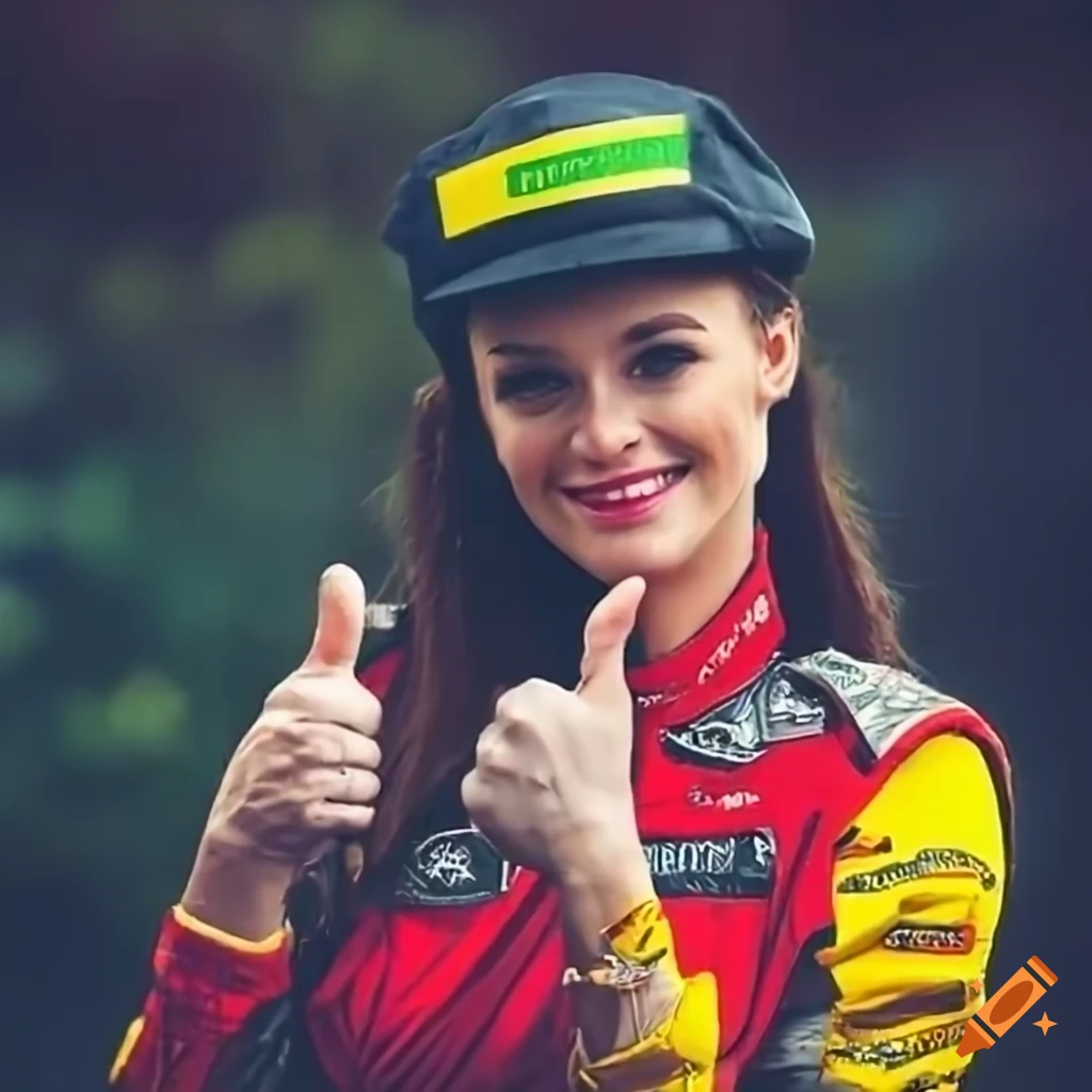 Formula One Promoter Smiling And Giving Thumbs Up 6467