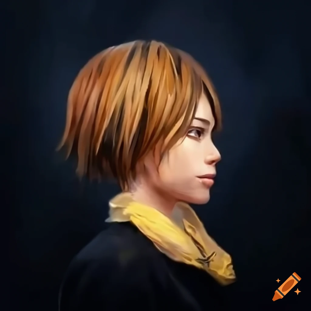 Oil painting of a profile picture on Craiyon