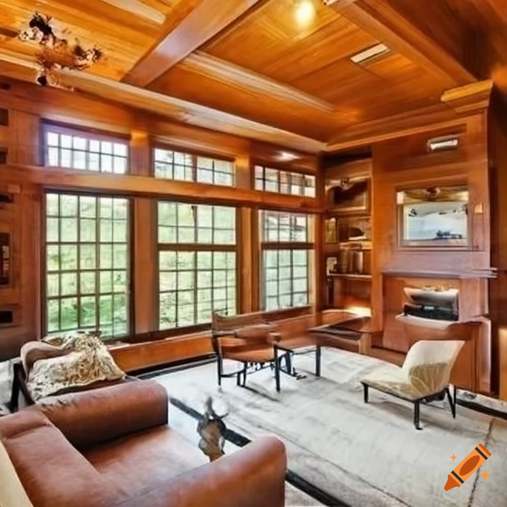 modern craftsman style mansion