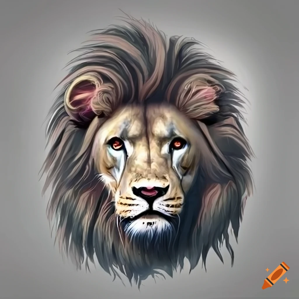 black t-shirt with 'GAURAV' text and lion design on the back