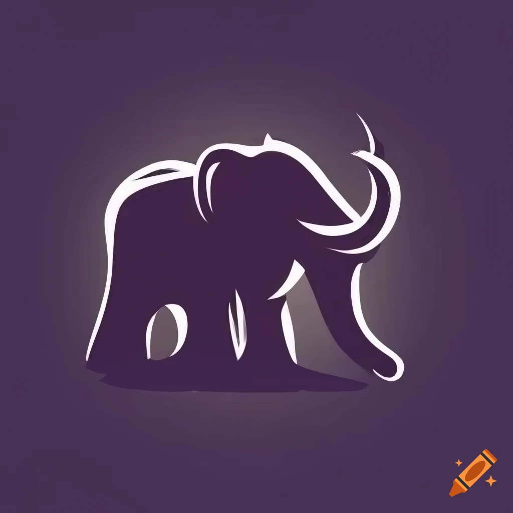 elephant logo design