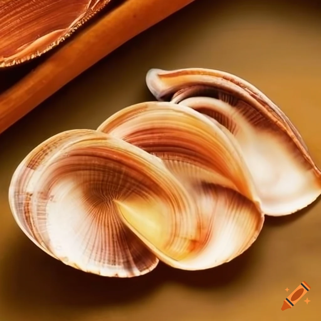 close-up of multiple wedge clams
