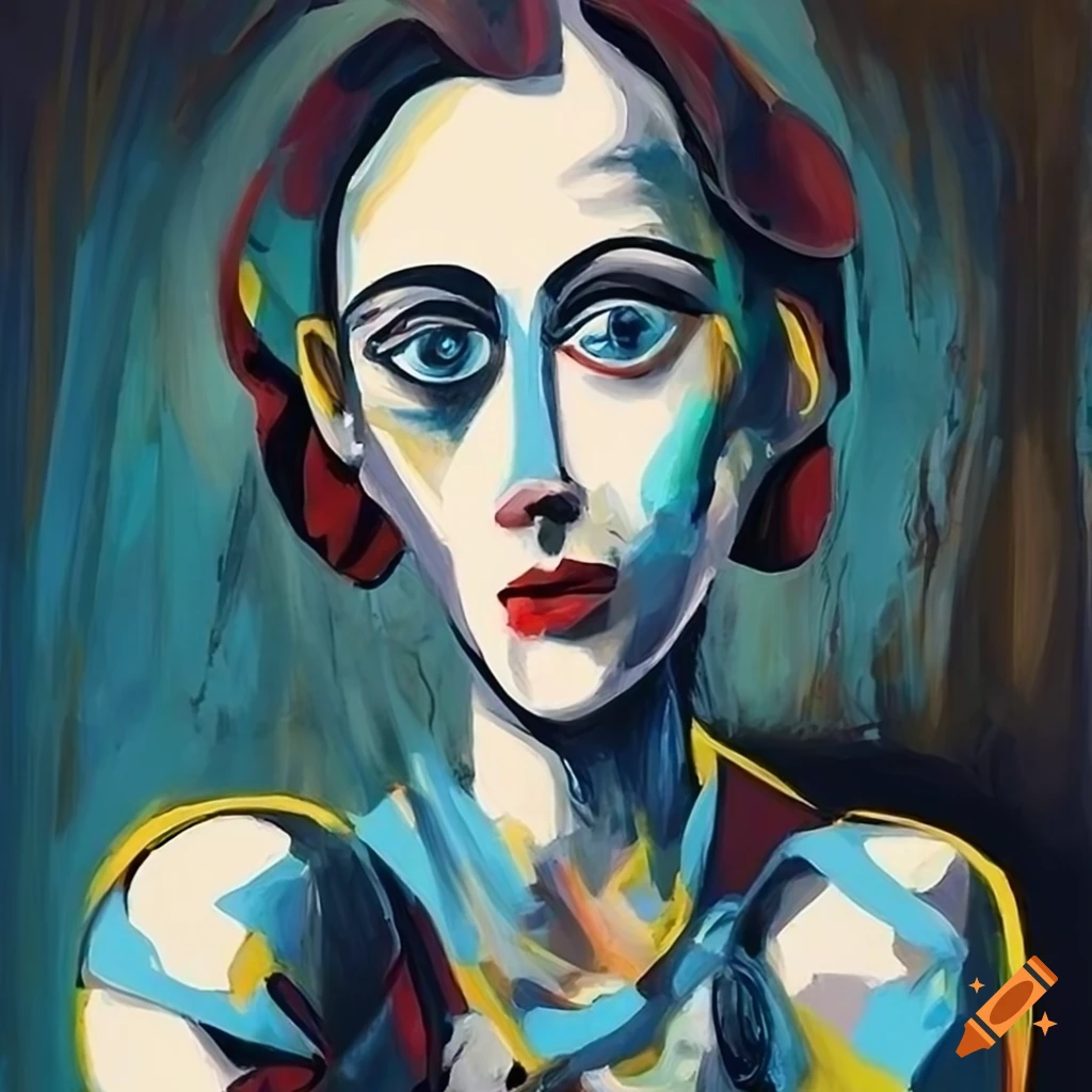modern artwork in Picasso style