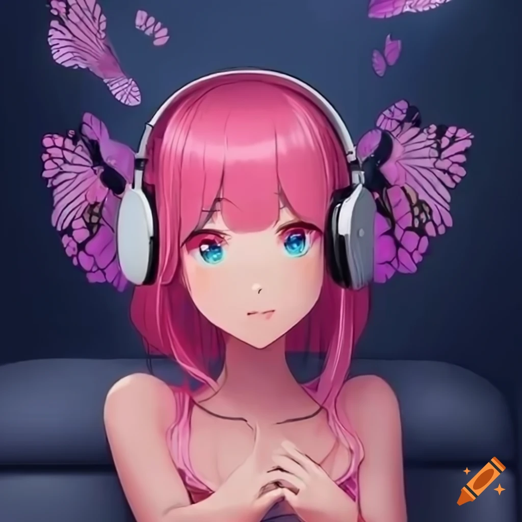Anime Headphones Png - Anime Boy With Headset, Transparent Png - kindpng