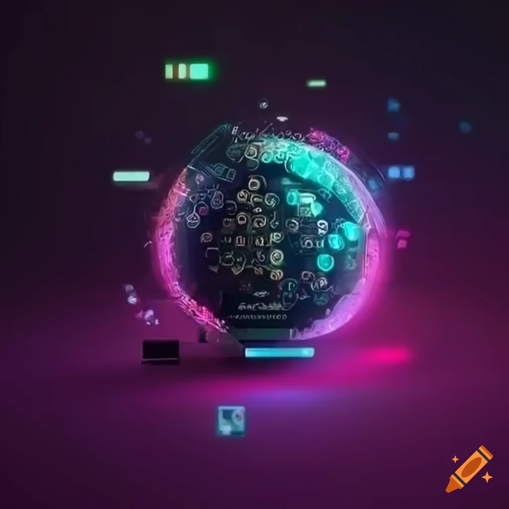 Logo Of A Decentralized Digital Store On Craiyon logo-of-a-decentralized-digital-store-on-craiyon