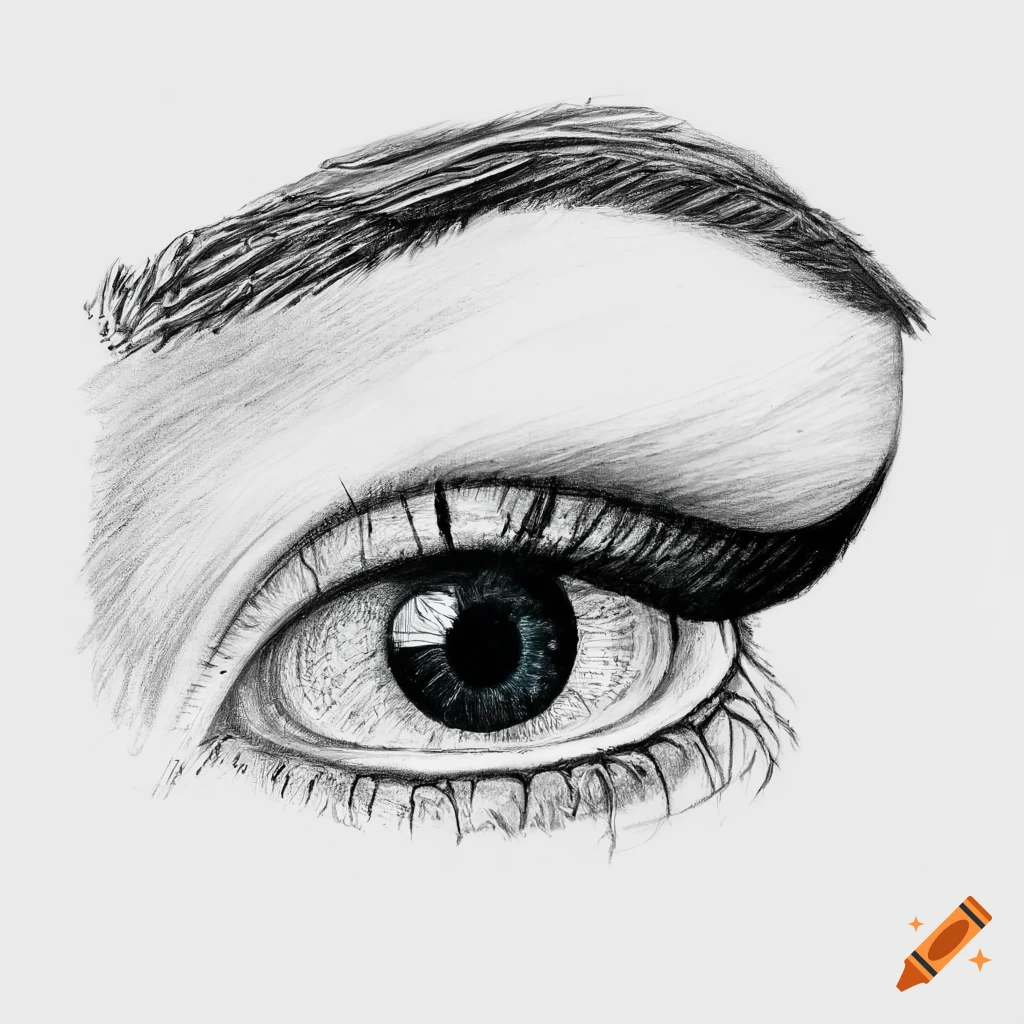 Eye sketch, Size: A4 at Rs 350/sheet in Nashik | ID: 23025907362