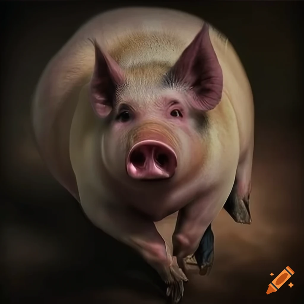 eye of the laughing pig oeil cochon qui rit by jmvspeleo, Download free  STL model
