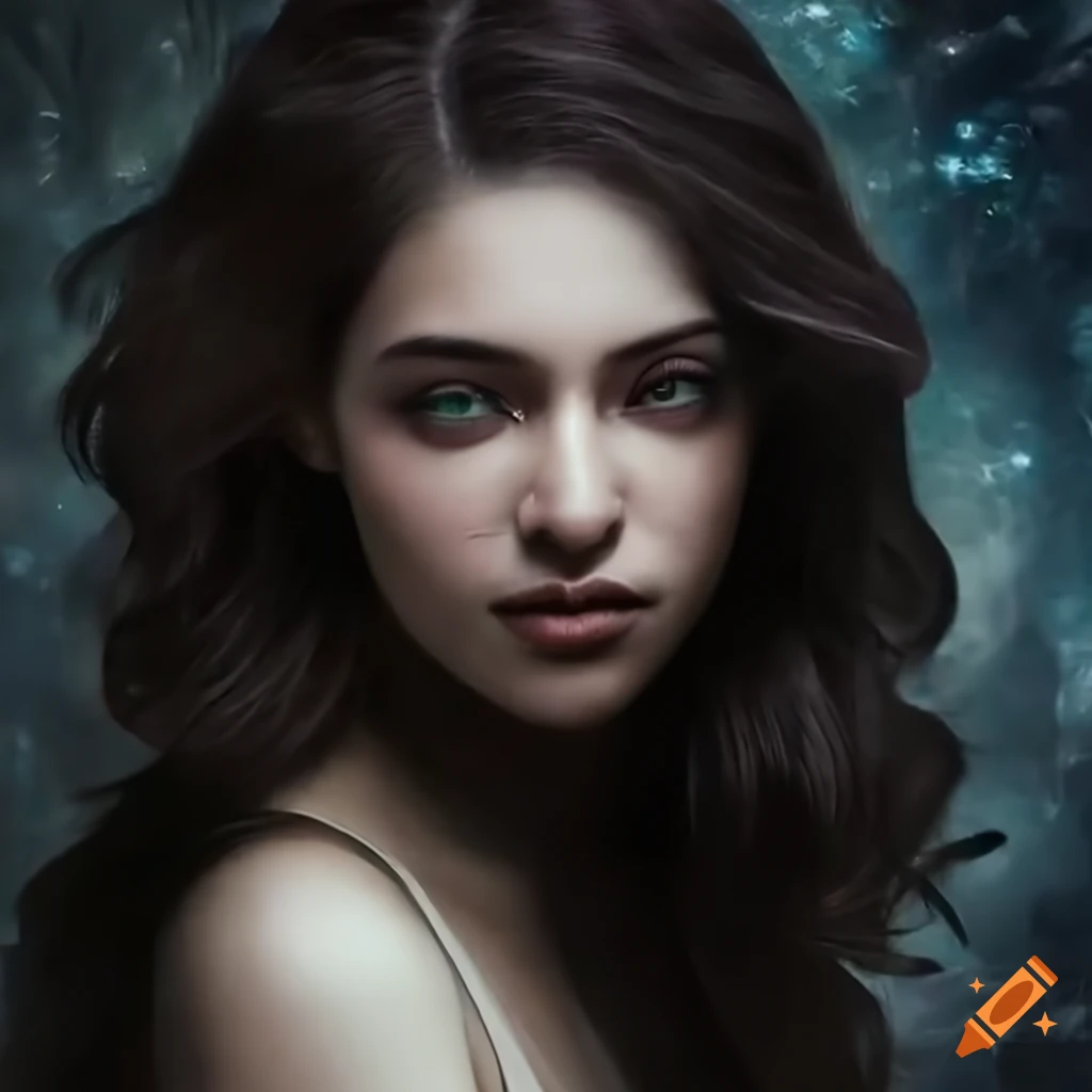 Ultra realistic fantasy girl artwork on Craiyon