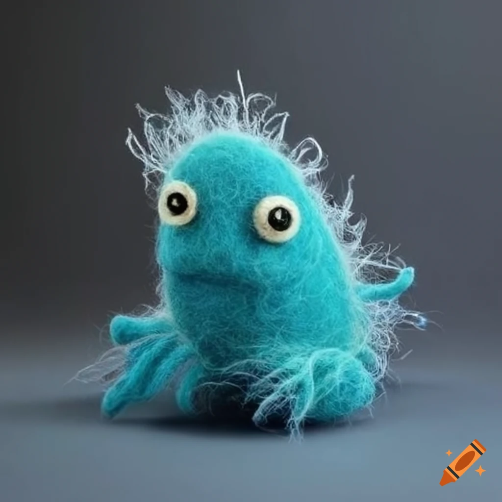 3d rendering of a cute disney plush toy named stylo fluffy colors on Craiyon