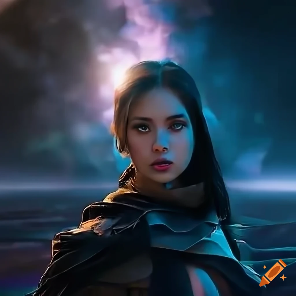 Ultra realistic portrayal of a fantasy girl on Craiyon