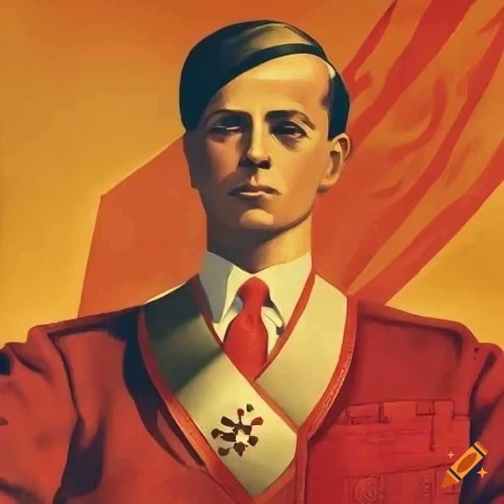 Propaganda poster of the second spanish republic