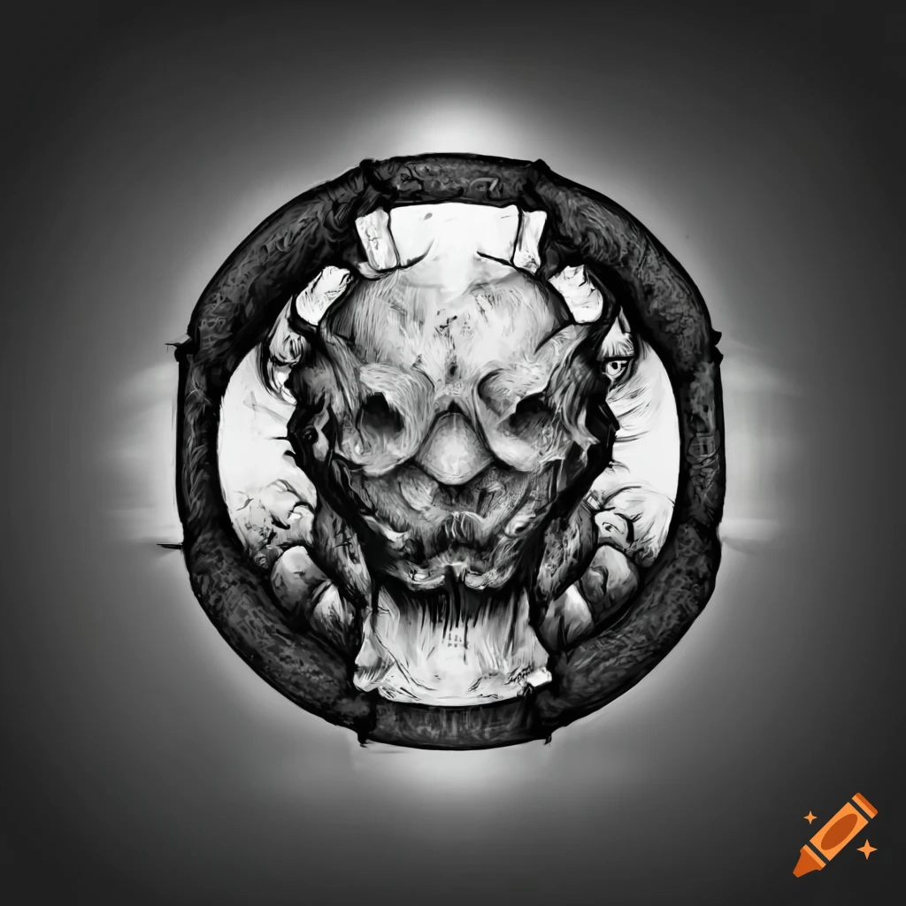 black and white game icon for Balthazar