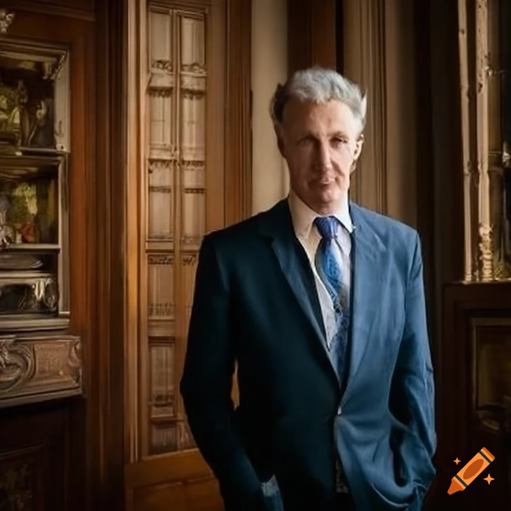 Portrait of an investor for historic houses on Craiyon